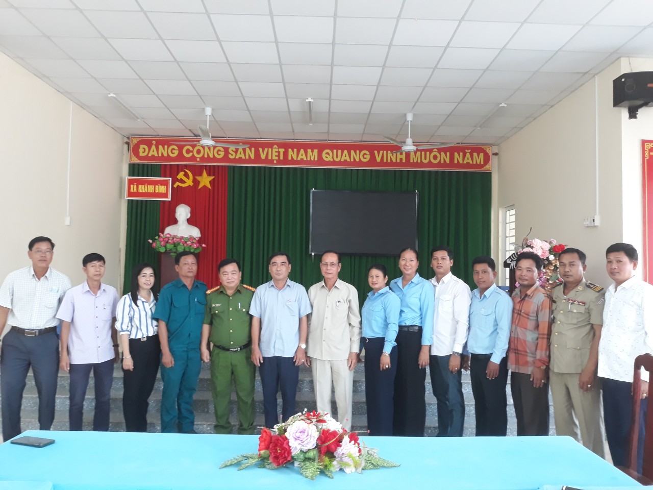 Quang cảnh Chúc tết của đơn vị CPC